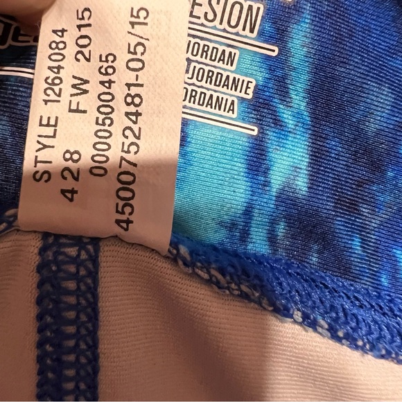 UNDER ARMOUR Women's Heat Gear Compression Leggings Blue Size Small - Picture 4 of 6